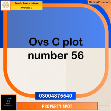 10 Marla Residential Plot for Sale in Overseas C -  Bahria Town, Lahore - (BP-359045)