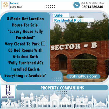 Residential Plot for Sale in Bahria Town, Lahore - (BP-359537)
