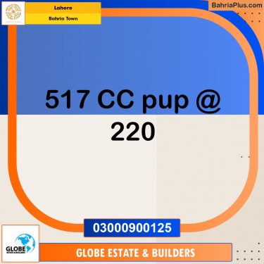 Residential Plot for Sale in Bahria Town, Lahore - (BP-359833)