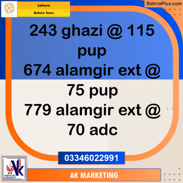 10 Marla Residential Plot for Sale in Bahria Town, Lahore - (BP-360174)