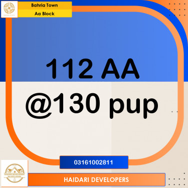 5 Marla Residential Plot for Sale in Sector D - AA Block -  Bahria Town, Lahore - (BP-361780)