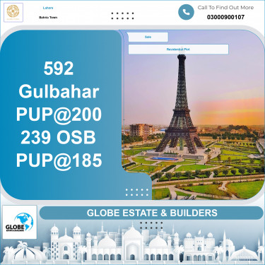 Residential Plot for Sale in Bahria Town, Lahore - (BP-362951)