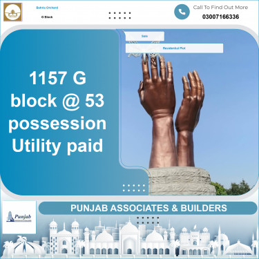 Residential Plot for Sale in Phase 2 - G Block -  Bahria Orchard, Lahore - (BP-363057)