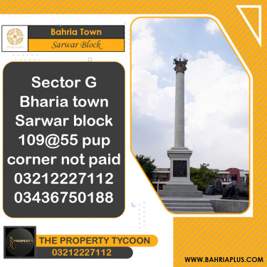 5 Marla Residential Plot for Sale in Sector G - Sarwar Block -  Bahria Town, Lahore - (BP-363772)