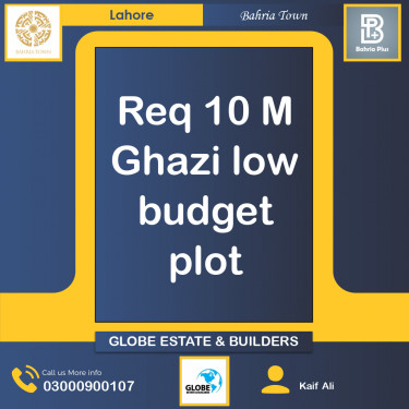 Residential Plot for Sale in Bahria Town, Lahore - (BP-363850)