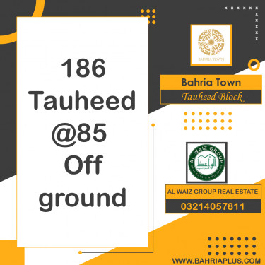 10 Marla Residential Plot for Sale in Sector F - Tauheed Block -  Bahria Town, Lahore - (BP-363895)