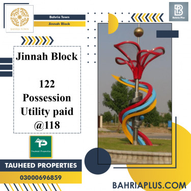 5 Marla Residential Plot for Sale in Sector E - Jinnah Block -  Bahria Town, Lahore - (BP-364306)