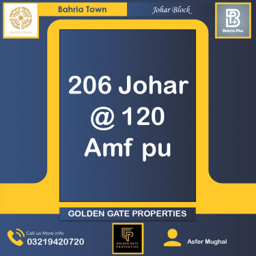 10 Marla Residential Plot for Sale in Sector E - Johar Block -  Bahria Town, Lahore - (BP-364617)