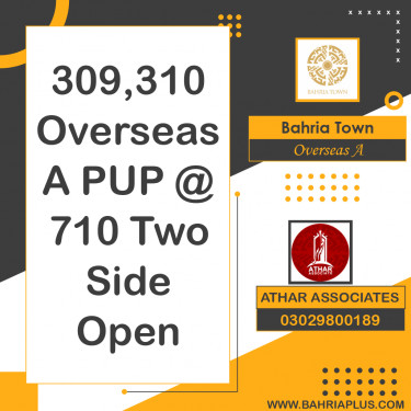 1 Kanal Residential Plot for Sale in Overseas A -  Bahria Town, Lahore - (BP-365011)