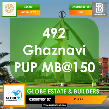 Residential Plot for Sale in Bahria Town, Lahore - (BP-365066)