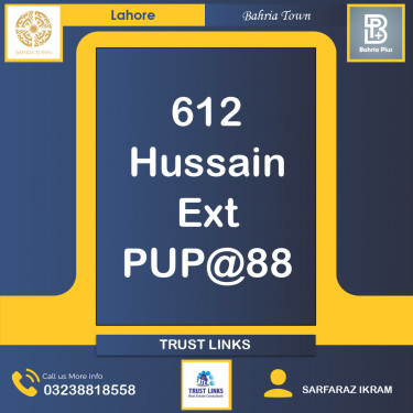Residential Plot for Sale in Bahria Town, Lahore - (BP-365147)