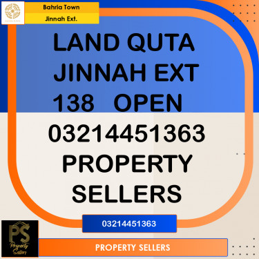 5 Marla Residential Plot for Sale in Sector E - Jinnah Ext. Block -  Bahria Town, Lahore - (BP-366028)