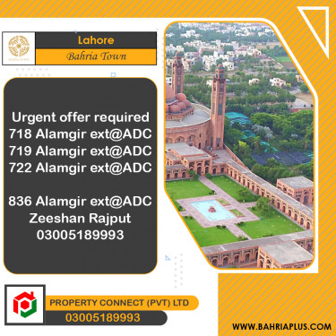 Residential Plot for Sale in Bahria Town, Lahore - (BP-366031)