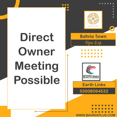 5 Marla Residential Plot for Sale in Sector F - Tipu Sultan Ext. -  Bahria Town, Lahore - (BP-367015)