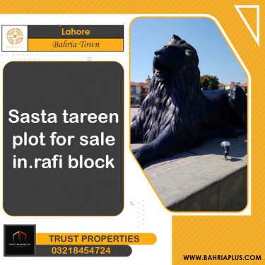 10 Marla Residential Plot for Sale in Bahria Town, Lahore - (BP-367208)