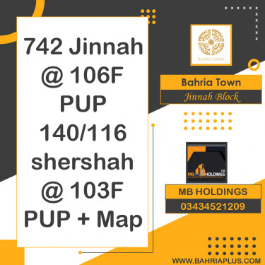 5 Marla Residential Plot for Sale in Sector E - Jinnah Block -  Bahria Town, Lahore - (BP-367660)