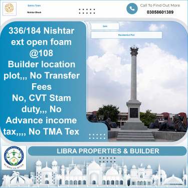 5 Marla Residential Plot for Sale in Sector E - Nishtar Block -  Bahria Town, Lahore - (BP-368975)