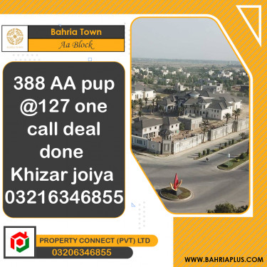5 Marla Residential Plot for Sale in Sector D - AA Block -  Bahria Town, Lahore - (BP-369108)