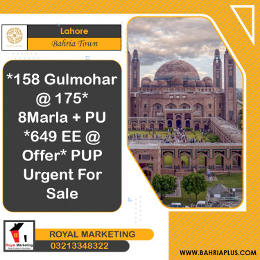 Residential Plot for Sale in Bahria Town, Lahore - (BP-369296)