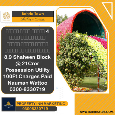 4 Marla Residential Plot for Sale in Shaheen Commercial -  Bahria Town, Lahore - (BP-370014)