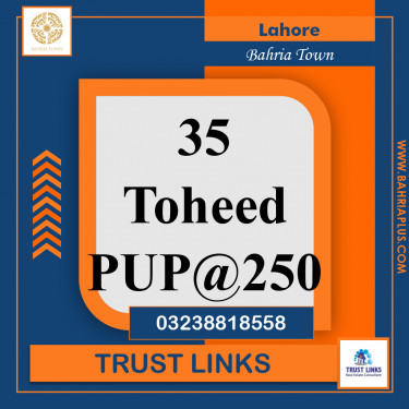 Residential Plot for Sale in Bahria Town, Lahore - (BP-370256)