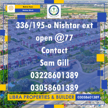 5 Marla Residential Plot for Sale in Sector E - Nishtar Block -  Bahria Town, Lahore - (BP-370444)