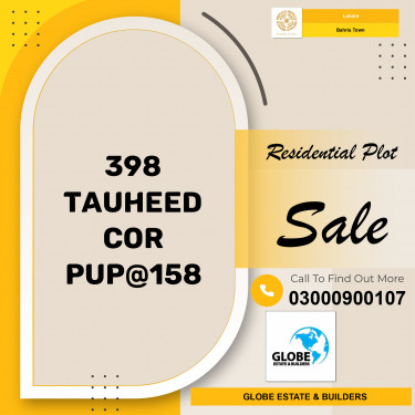 Residential Plot for Sale in Bahria Town, Lahore - (BP-370828)