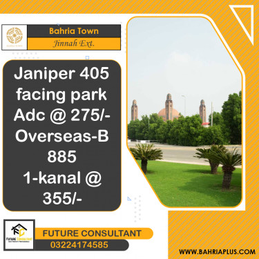 6 Marla Residential Plot for Sale in Sector E - Jinnah Ext. Block -  Bahria Town, Lahore - (BP-371605)