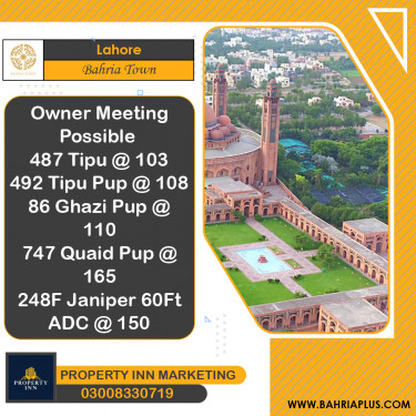 10 Marla Residential Plot for Sale in Bahria Town, Lahore - (BP-371699)