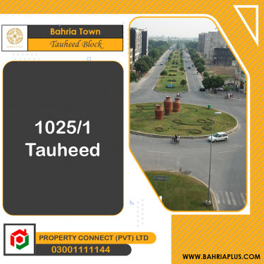 10 Marla Residential Plot for Sale in Sector F - Tauheed Block -  Bahria Town, Lahore - (BP-371953)