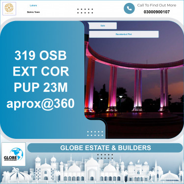Residential Plot for Sale in Bahria Town, Lahore - (BP-372226)