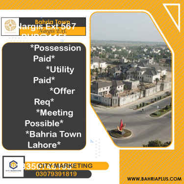 10 Marla Residential Plot for Sale in Sector C - Nargis/Hussain Ext. -  Bahria Town, Lahore - (BP-372781)