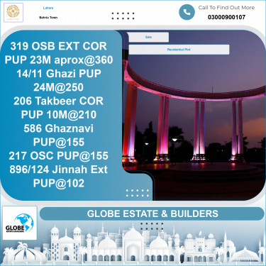 Residential Plot for Sale in Bahria Town, Lahore - (BP-373442)