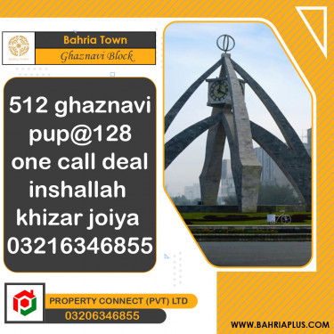 10 Marla Residential Plot for Sale in Sector F - Ghaznavi Block -  Bahria Town, Lahore - (BP-373479)