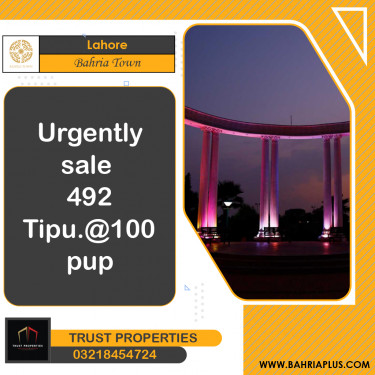 Residential Plot for Sale in Bahria Town, Lahore - (BP-373708)