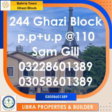10 Marla Residential Plot for Sale in Sector F - Ghazi Block -  Bahria Town, Lahore - (BP-373888)