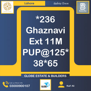Residential Plot for Sale in Bahria Town, Lahore - (BP-374194)