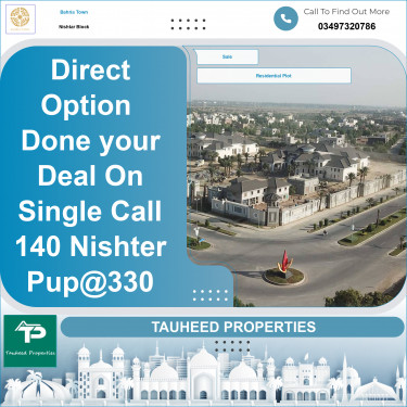 1 Kanal Residential Plot for Sale in Sector E - Nishtar Block -  Bahria Town, Lahore - (BP-374213)