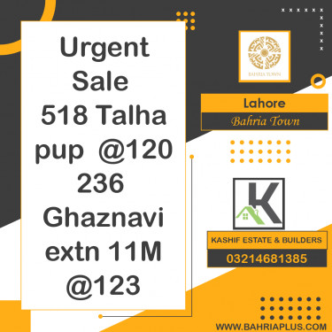 10 Marla Residential Plot for Sale in Bahria Town, Lahore - (BP-374434)