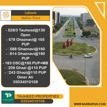 Residential Plot for Sale in Bahria Town, Lahore - (BP-374805)