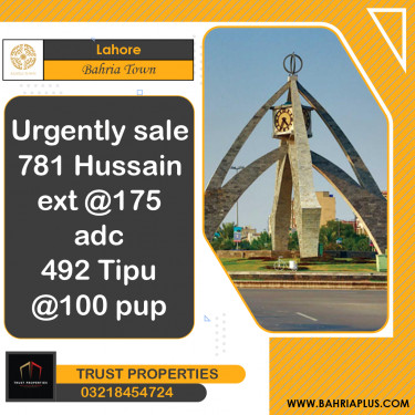 Residential Plot for Sale in Bahria Town, Lahore - (BP-374848)