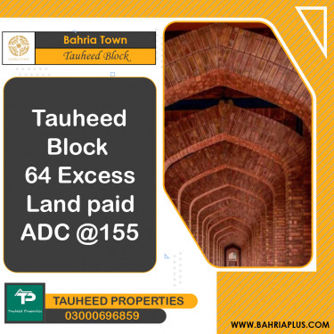 12.5 Marla Residential Plot for Sale in Sector F - Tauheed Block -  Bahria Town, Lahore - (BP-375237)