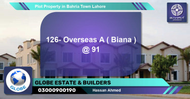 Residential Plot for Sale in Bahria Town, Lahore - (BP-38096)