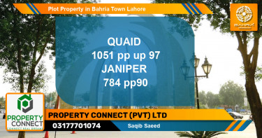 Residential Plot for Sale in Bahria Town, Lahore - (BP-38098)
