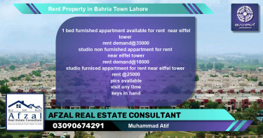 Residential Property for Rent in Bahria Town, Lahore - (BP-38539)
