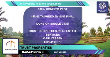 Residential Plot for Sale in Bahria Town, Lahore - (BP-38597)