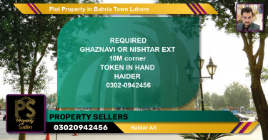 Residential Plot for Sale in Bahria Town, Lahore - (BP-38602)
