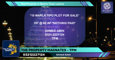 Residential Plot for Sale in Bahria Town, Lahore - (BP-38617)