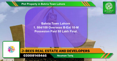 Residential Plot for Sale in Bahria Town, Lahore - (BP-38641)