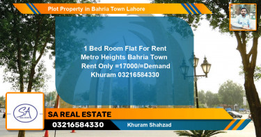 Residential Plot for Sale in Bahria Town, Lahore - (BP-38662)
